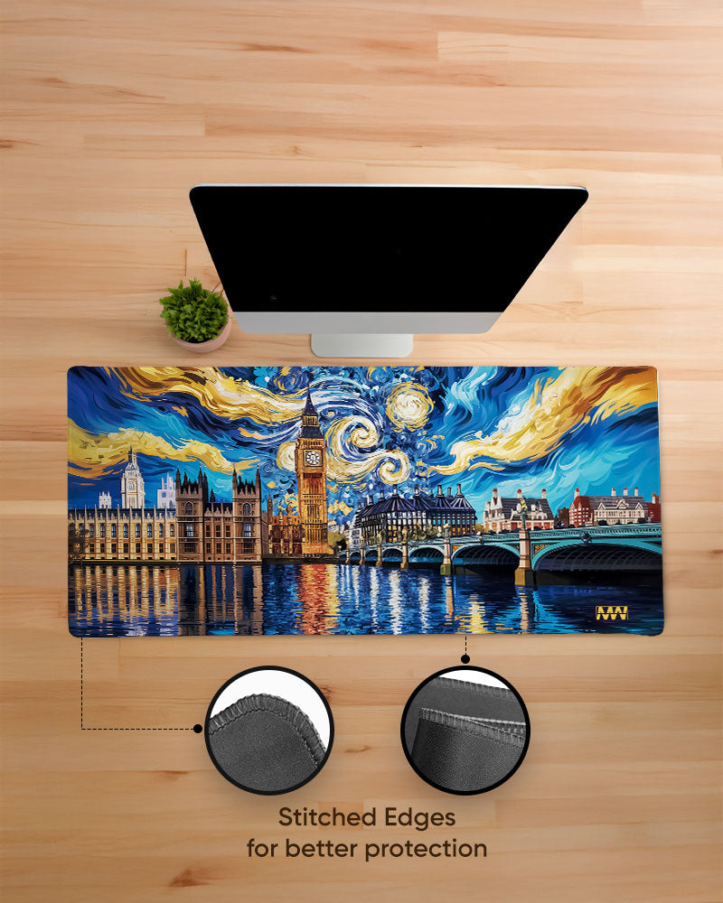Majesty Starry Skies Over Westminster Deskmat
