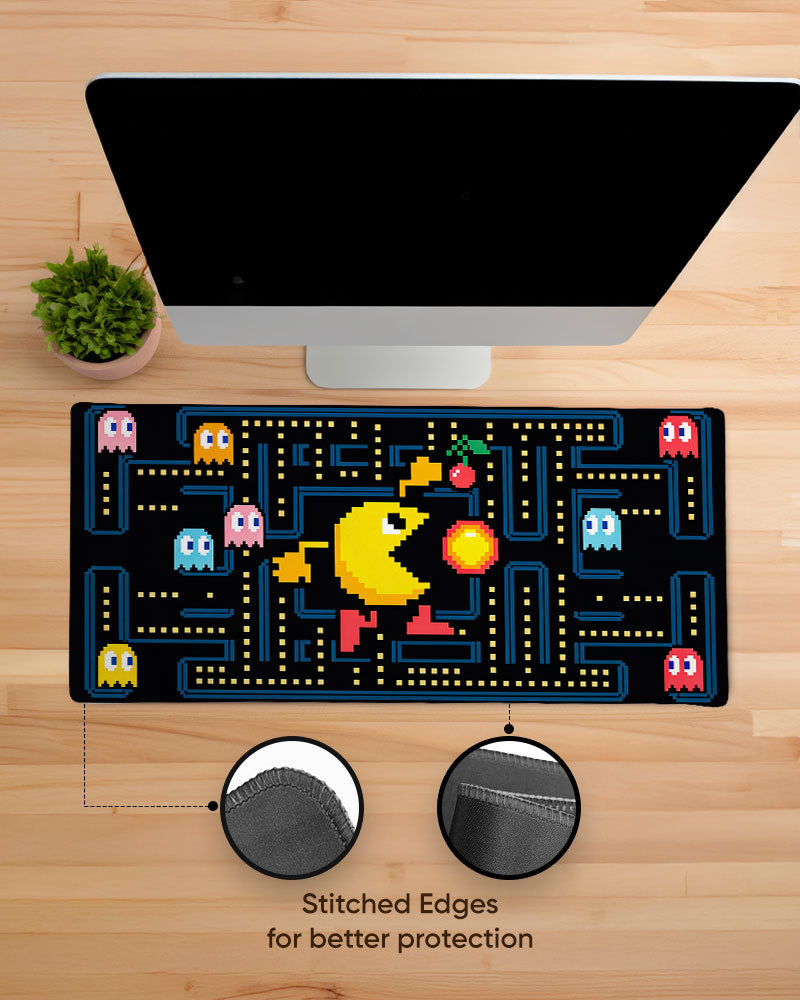 Pac Powered Nostalgia Deskmat