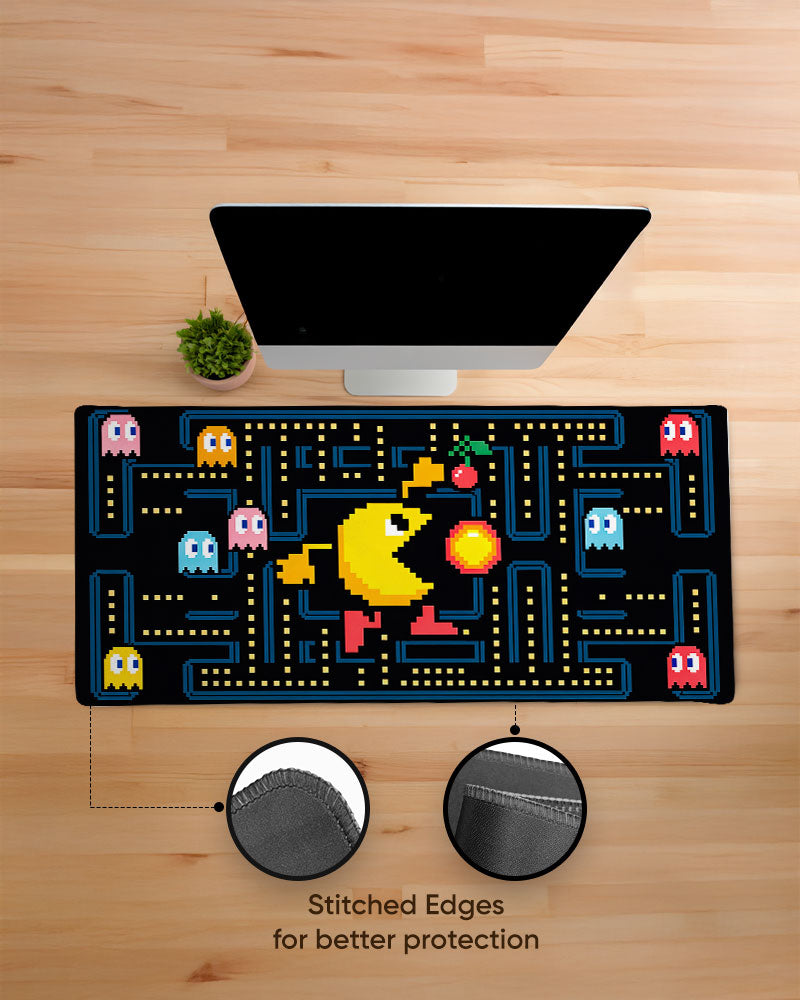 Pac Powered Nostalgia Deskmat