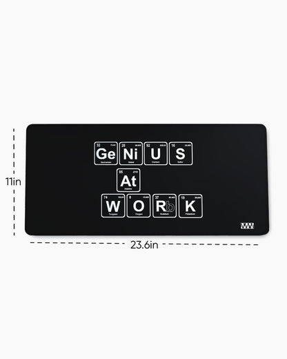 Elemental Brilliance Genius At Work Deskmat