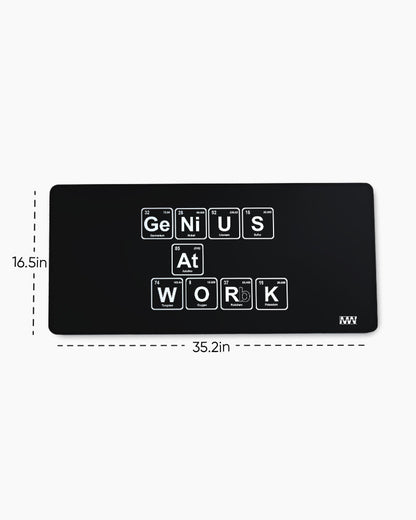 Elemental Brilliance Genius At Work Deskmat
