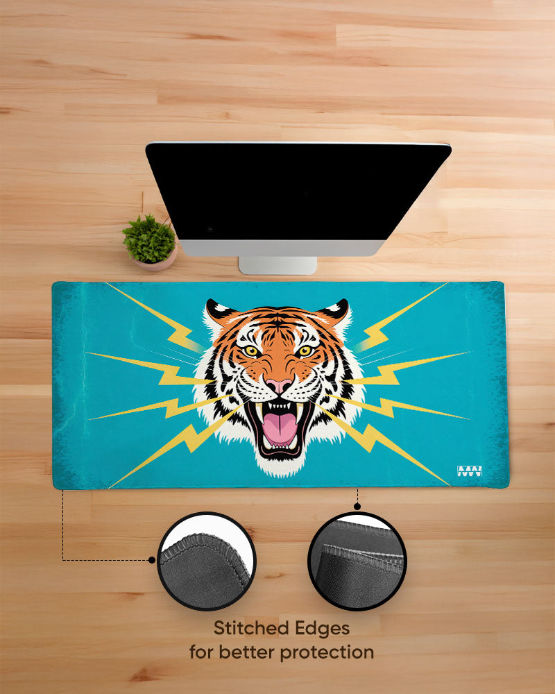 Thunderfang Surge of the Wild Deskmat