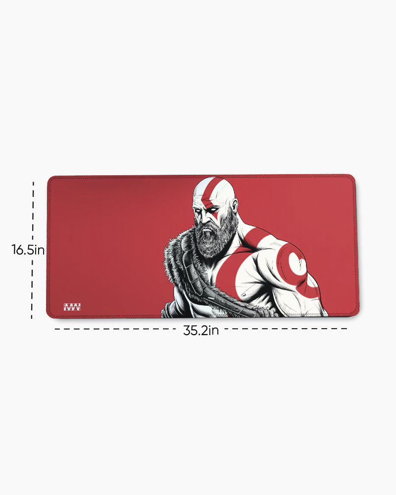 Wrath of Sparta Kratos Unleashed Desk Mat
