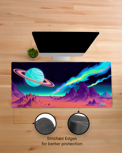 Nebula Nexus Cosmic Odyssey Desk Mat
