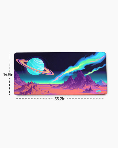Nebula Nexus Cosmic Odyssey Desk Mat