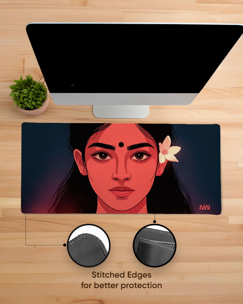 Midnight Blossom Deskmat