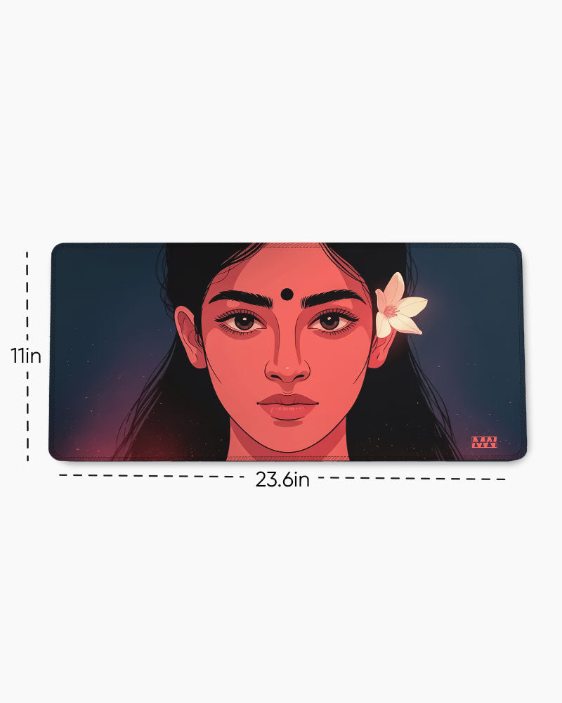 Midnight Blossom Deskmat