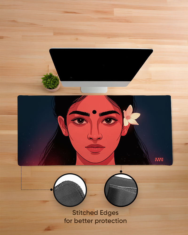 Midnight Blossom Deskmat