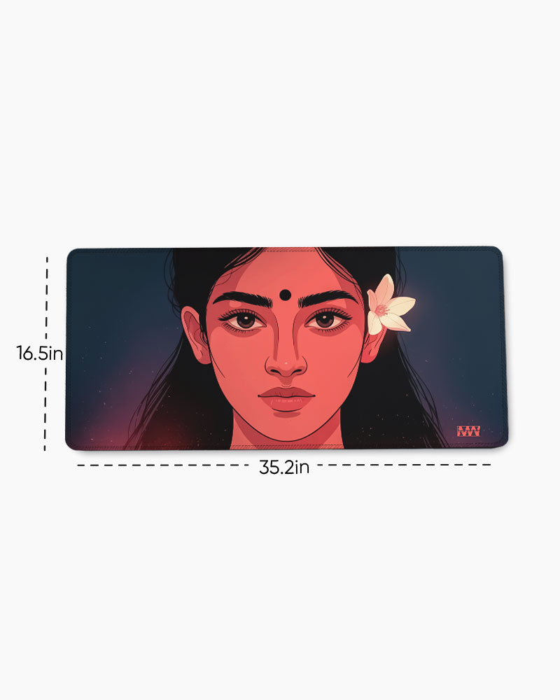 Midnight Blossom Deskmat