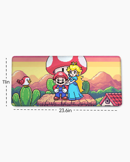 Mushroom Kingdom Deskmat