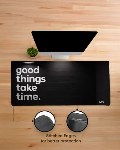 Patience & Progress Deskmat