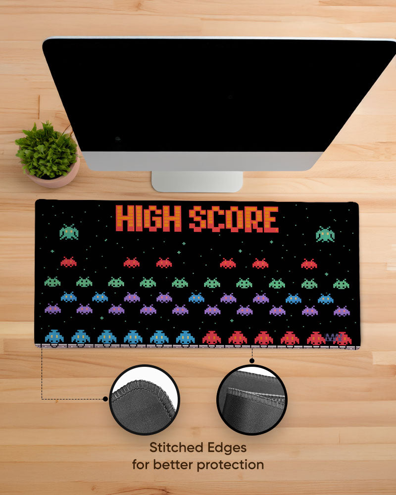 Galactic High Score deskmat