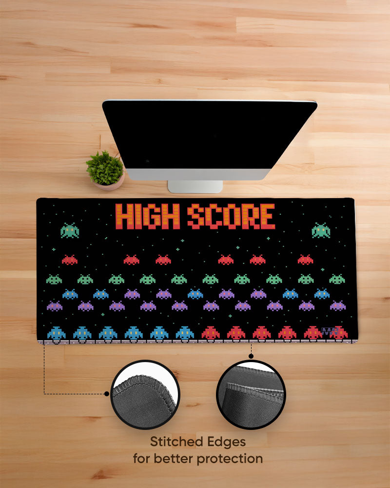 Galactic High Score deskmat