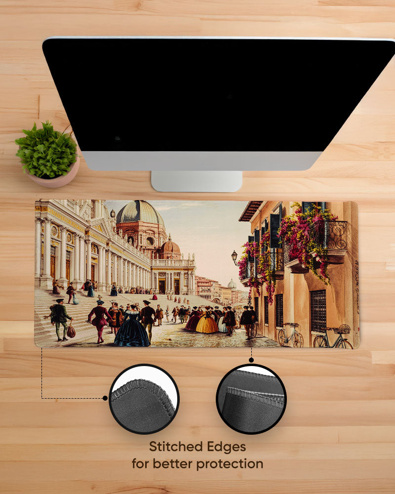 A Walk in the Past Deskmat