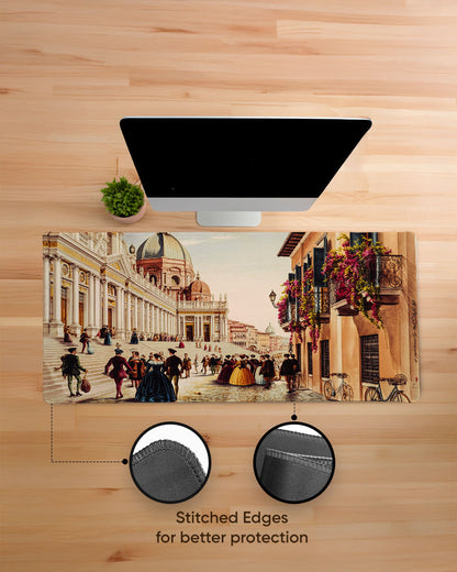 A Walk in the Past Deskmat