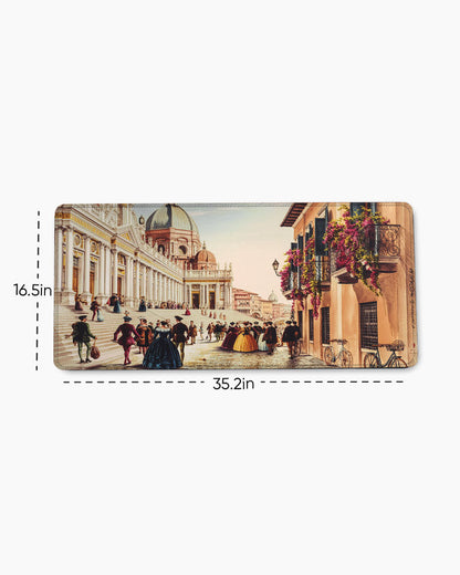 A Walk in the Past Deskmat