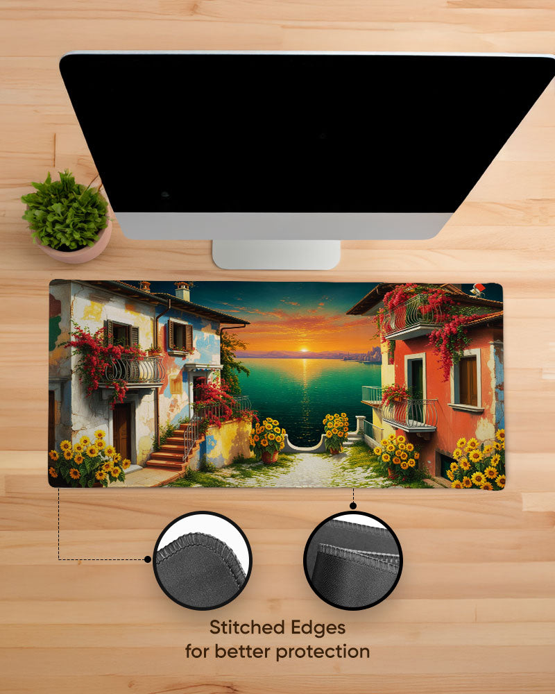 Lakeside Bloom Desk Mat