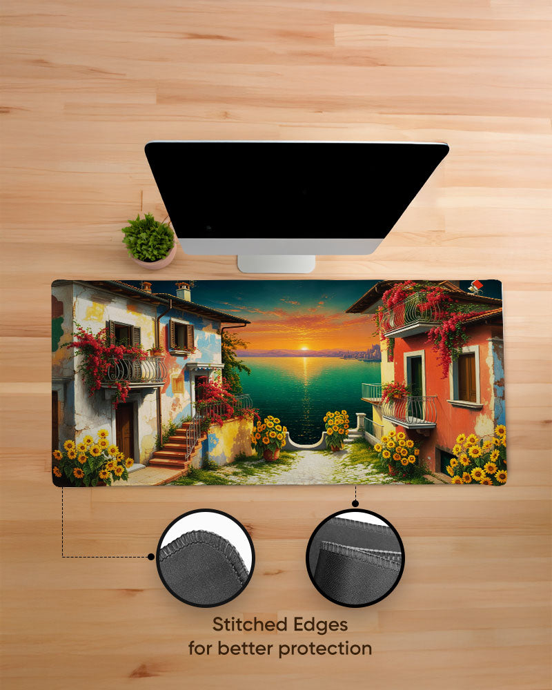 Lakeside Bloom Desk Mat