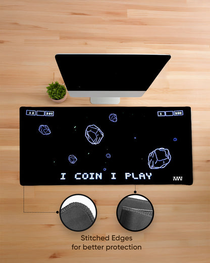 Asteroid Rush Desk Mat