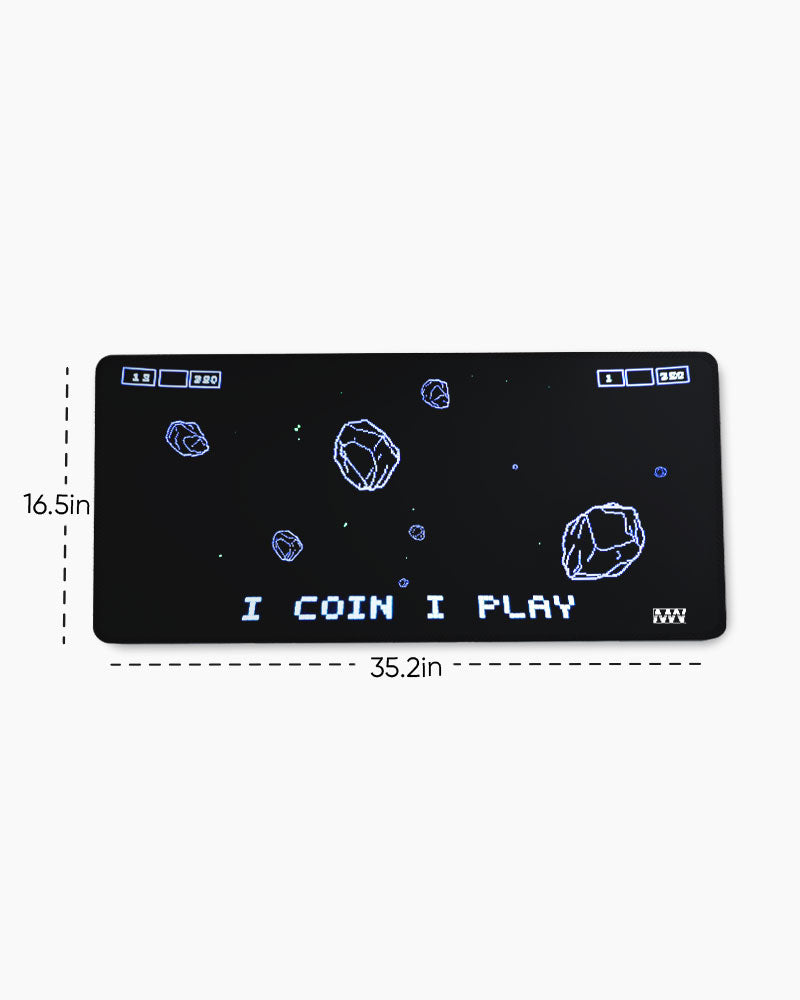 Asteroid Rush Desk Mat