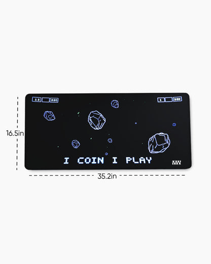 Asteroid Rush Desk Mat