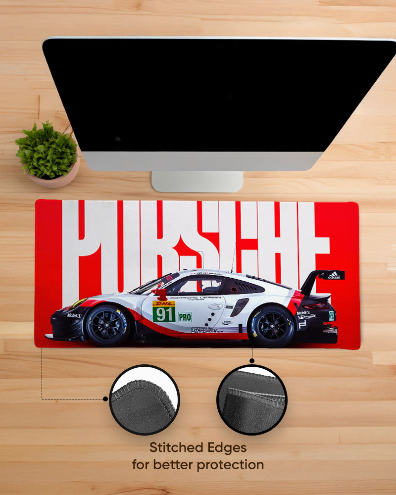 Porsche Racing Desk Mat