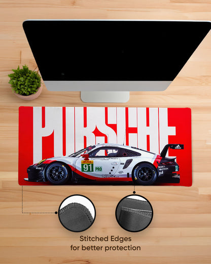 Porsche Racing Desk Mat