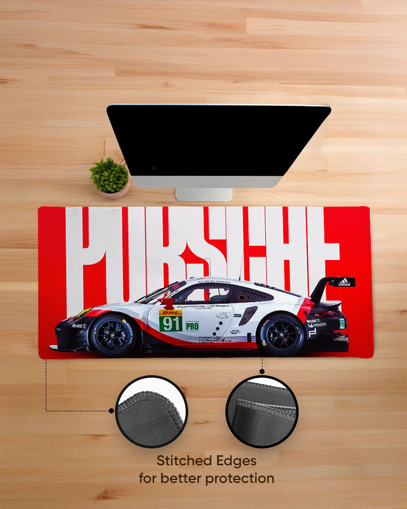 Porsche Racing Desk Mat
