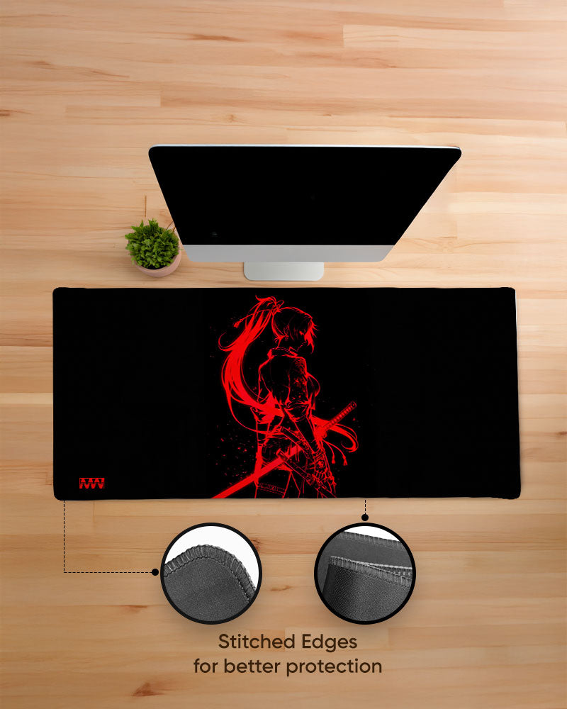 Blood Moon Blade Desk Mat