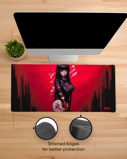 Scarlet Phantom Echoes of Battle Desk Mat