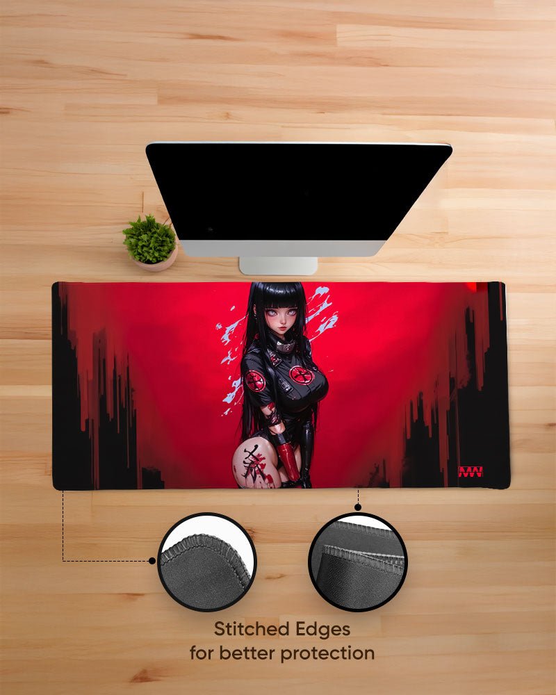 Scarlet Phantom Echoes of Battle Desk Mat