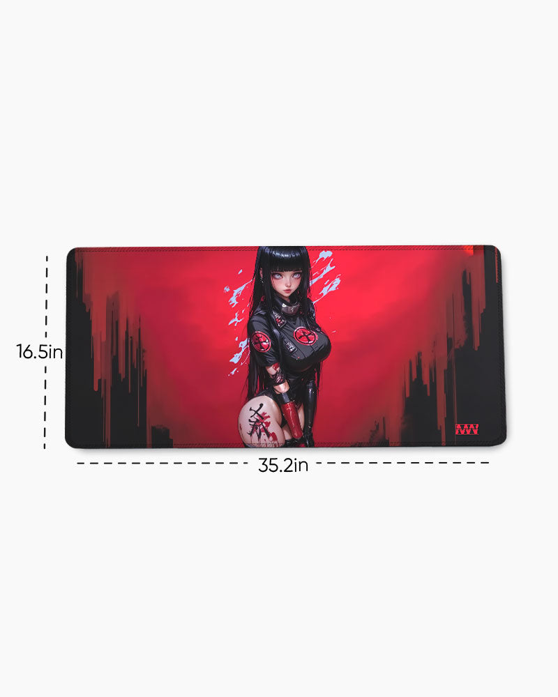 Scarlet Phantom Echoes of Battle Desk Mat
