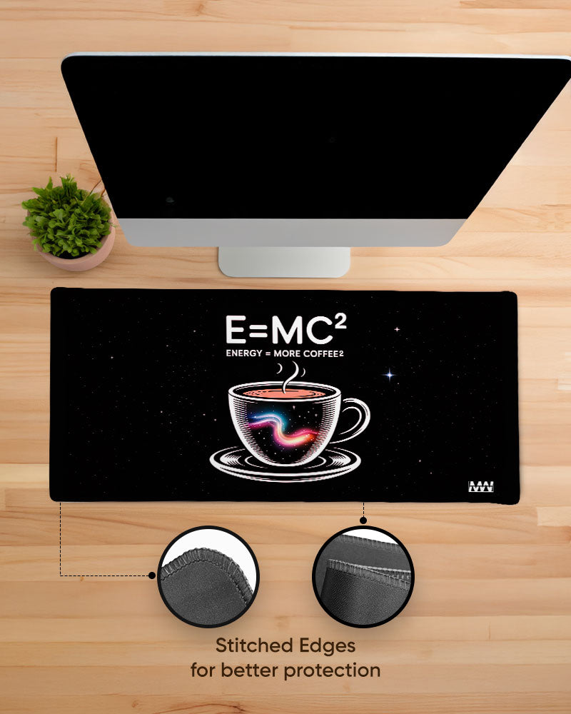 More Coffee² Desk Mat