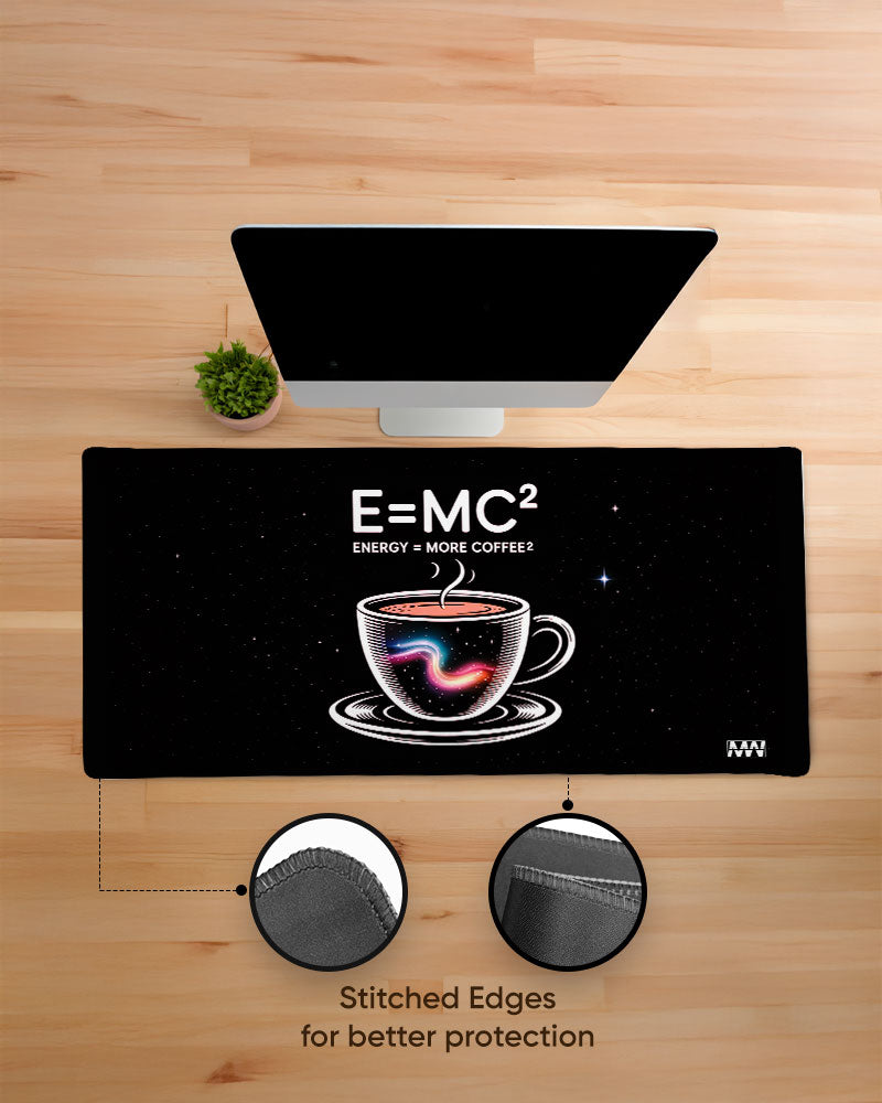 More Coffee² Desk Mat