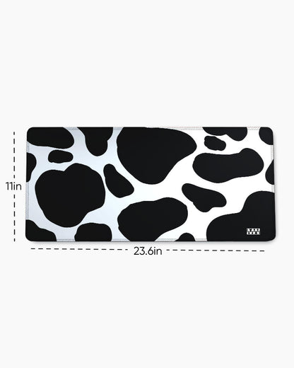 Cow Print Desk Mat