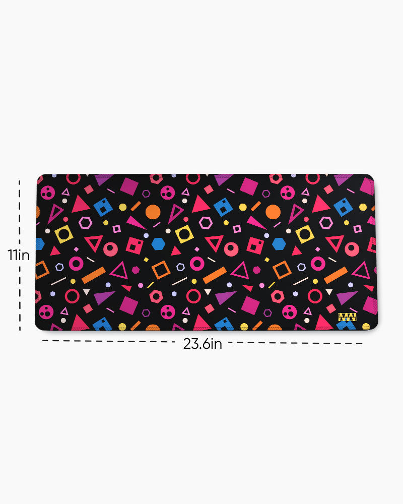 Color Cascade Desk Mat
