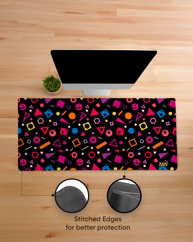 Color Cascade Desk Mat