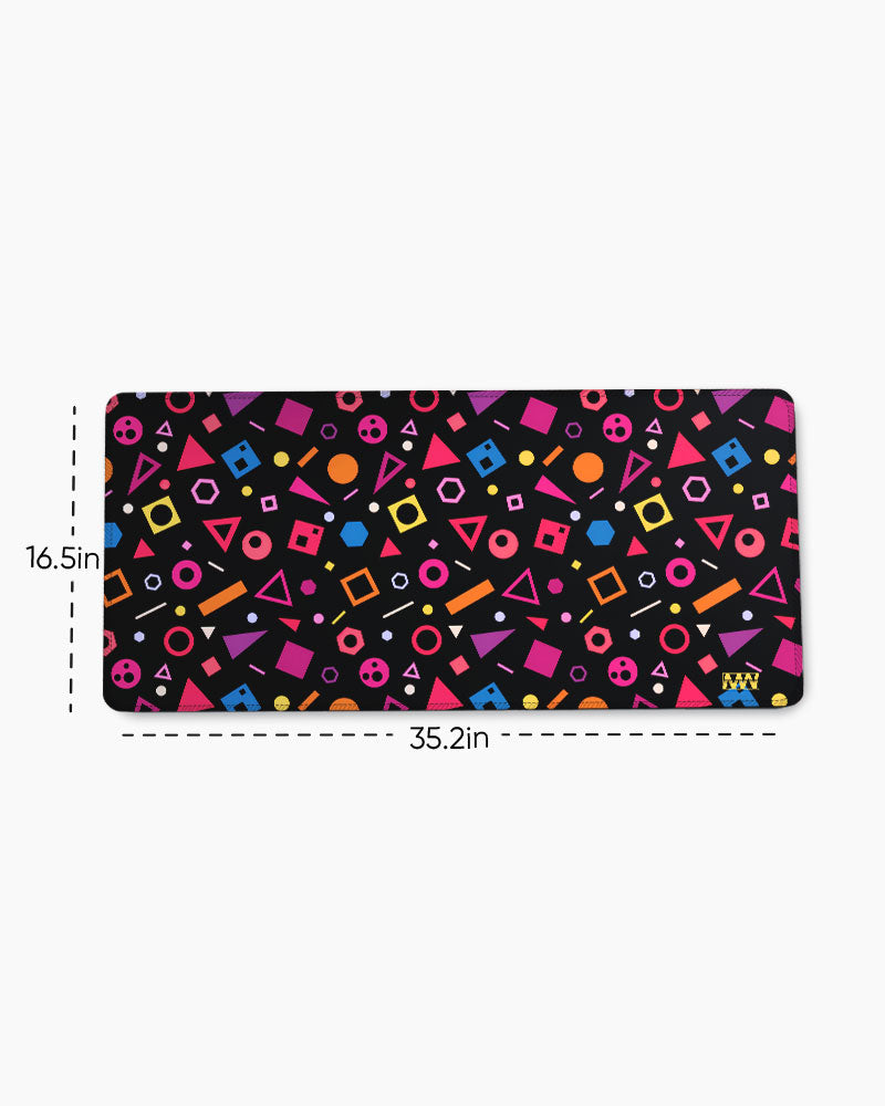Color Cascade Desk Mat