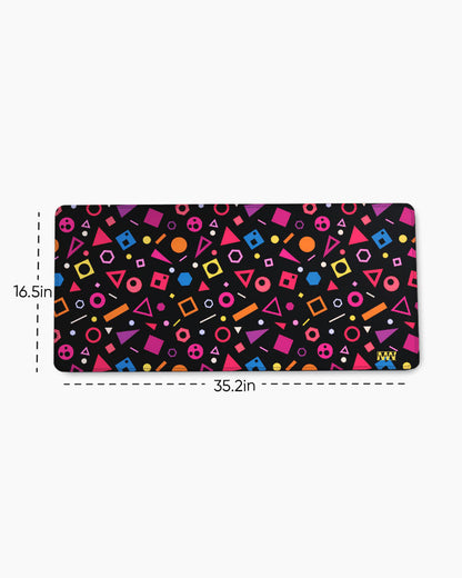 Color Cascade Desk Mat