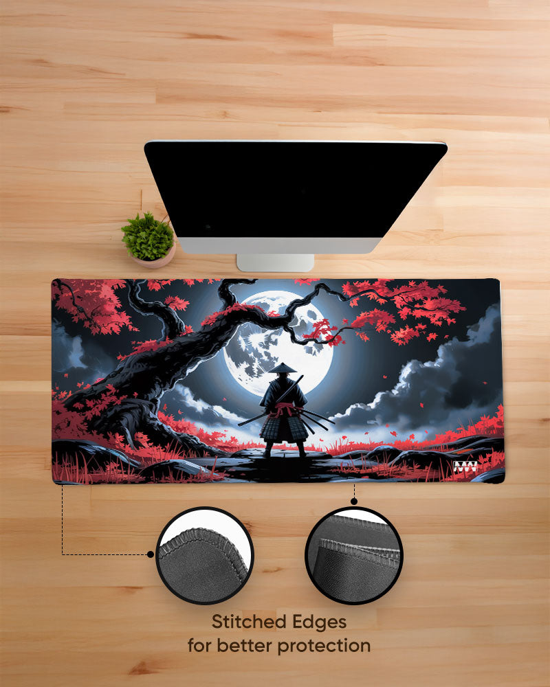 Lone Samurai’s Vigil Deskmat