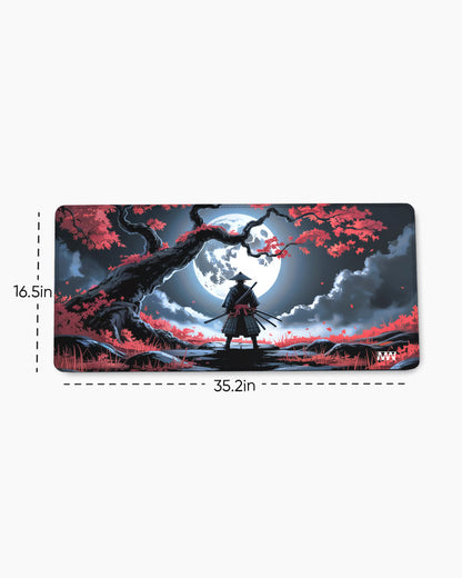 Lone Samurai’s Vigil Deskmat