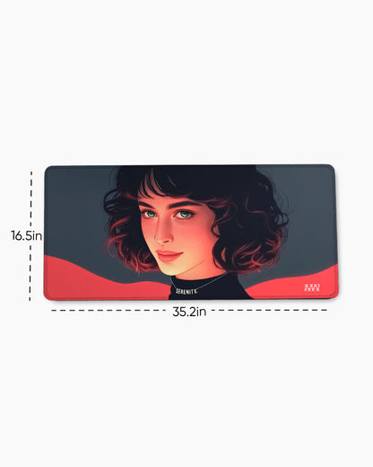 Serenity in Shadows Artistic Deskmat