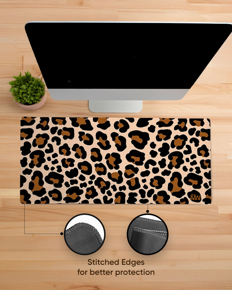 Leopard Luxe Desk Mat