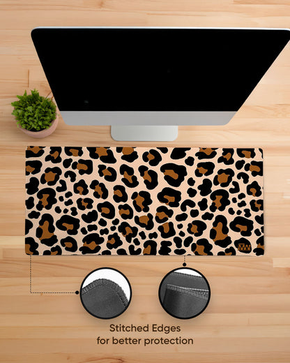 Leopard Luxe Desk Mat