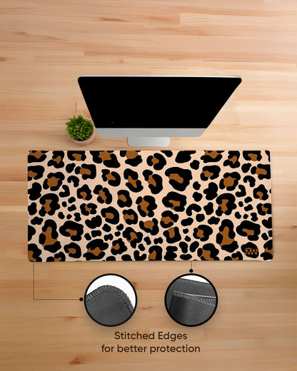 Leopard Luxe Desk Mat