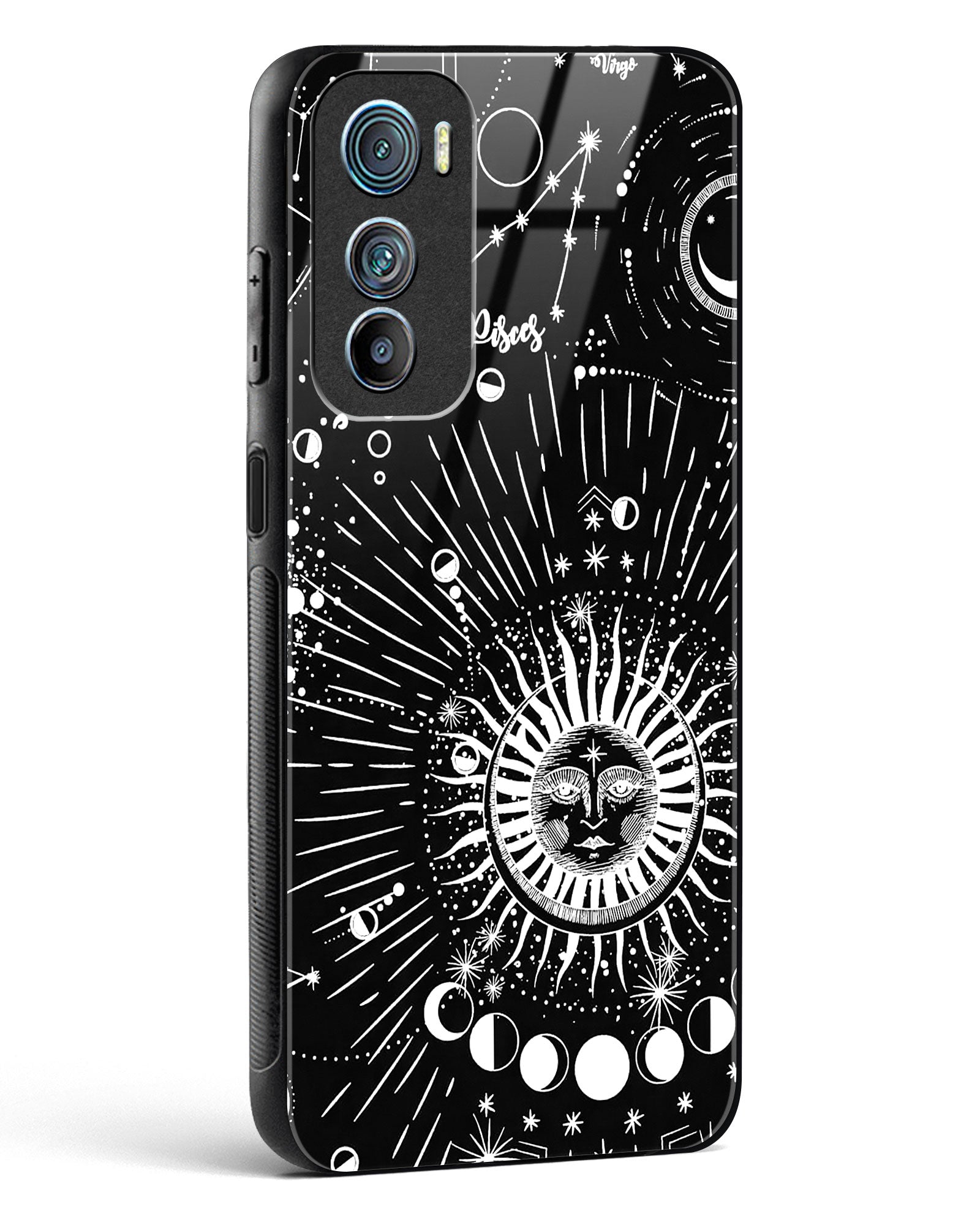 Dark Celestial Glass Phone Case-Motorola Edge 30