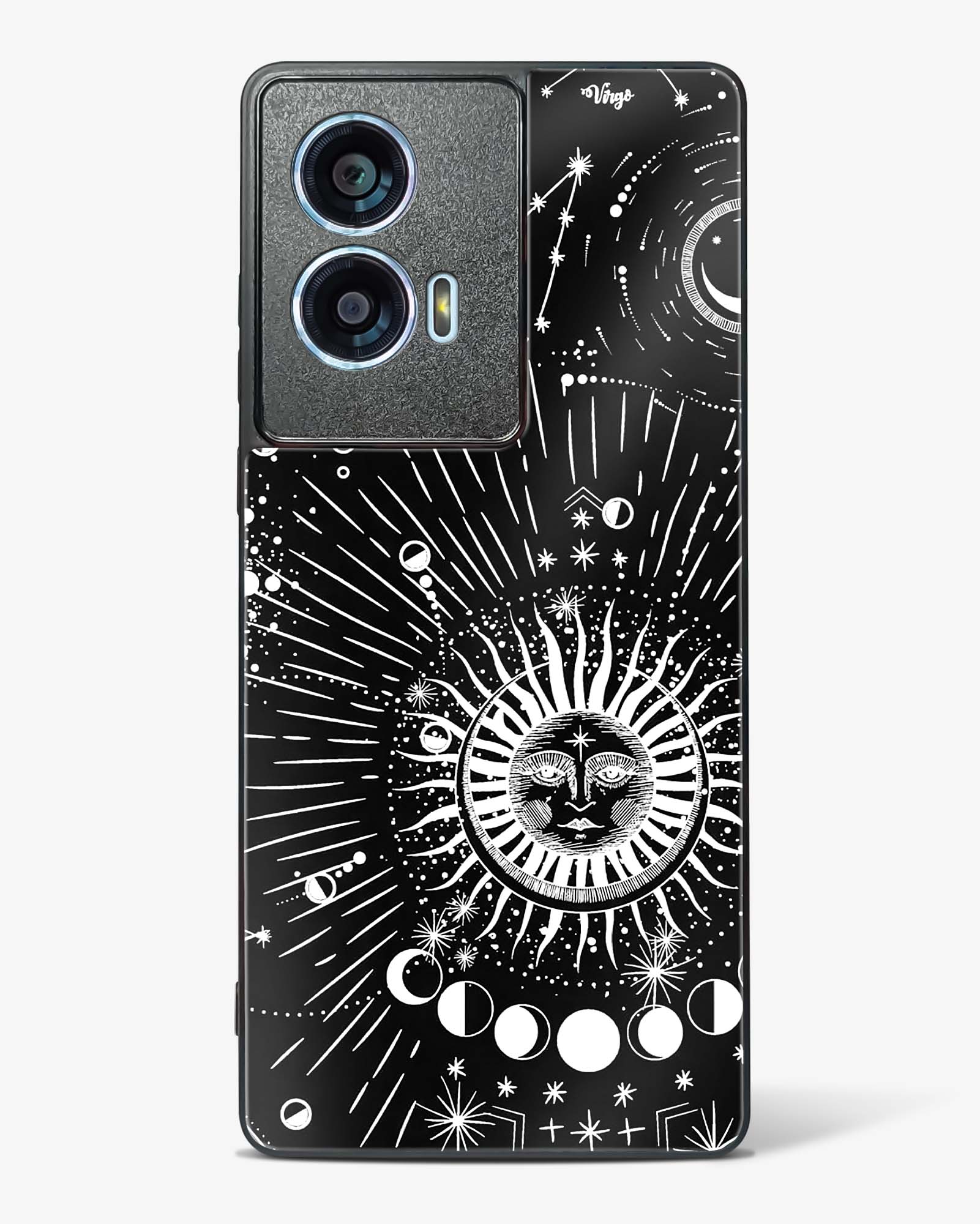 Dark Celestial Glass Phone Case-Motorola Edge 50 Fusion