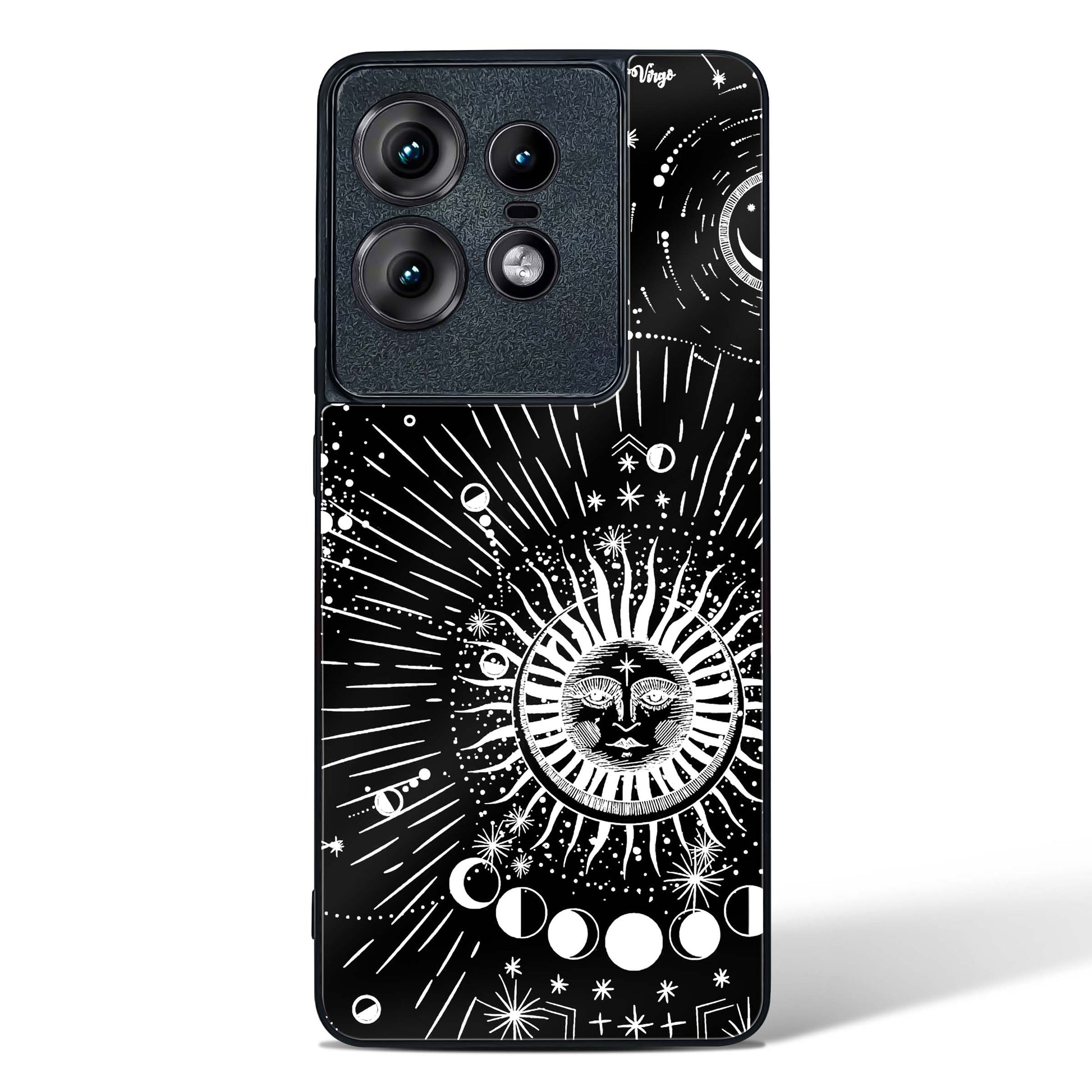 Dark Celestial Glass Phone Case-Motorola Edge 50 Pro
