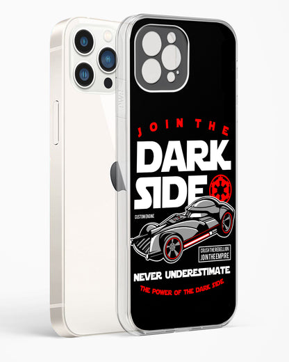 Dark Side Power Drive Clear Silicone Case
