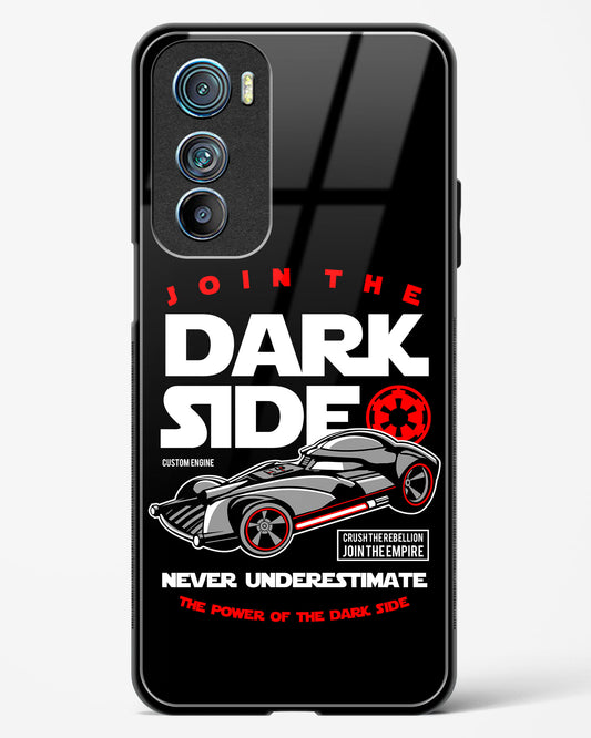 Dark Side Power Drive Glass Phone Case-Motorola Edge 30